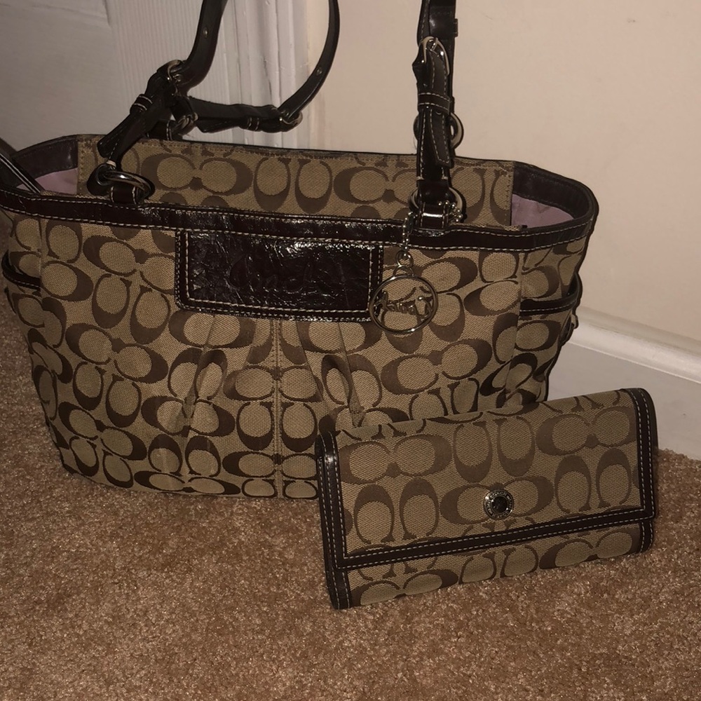 Coach wallet and purse set!
